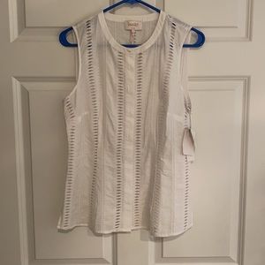 Laundry by Shelli Segal | White Blouse | Brand NEW